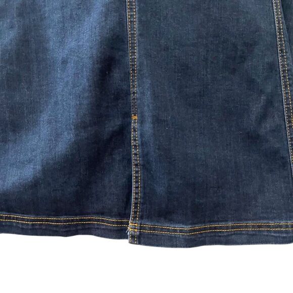 CATHERINES Women's Plus Size Blue Stretch Denim Jacket SIZE 4X - Picture 6 of 8